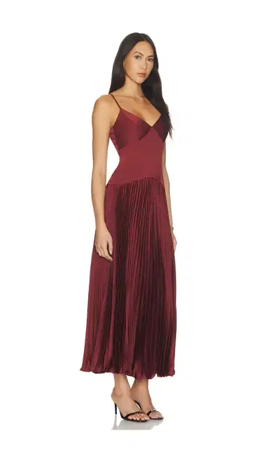 ASTR the Label Pleated Drop Waist Dress | Thumbnail 2