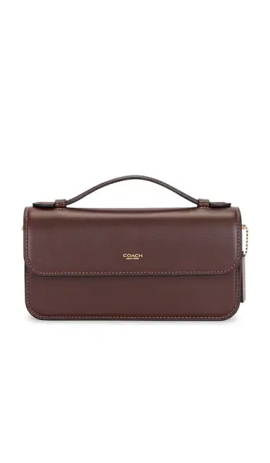 Coach Refined Calf Leather New York Elora Top Handle Crossbody Bag | Thumbnail 2