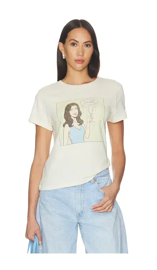RE/DONE Classic Tee 5 O'clock