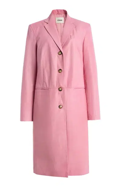 Staud Wyatt Leather Coat | Thumbnail 1 Staud Wyatt Leather Coat | Thumbnail 1