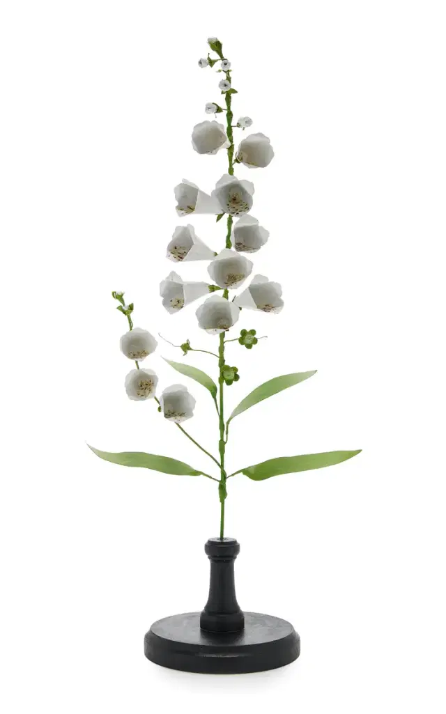 Erbavoglio Milano White Digitails Handcrafted Metal Sculpture - White