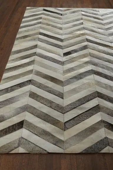Exquisite Rugs Kyer Hairhide Rug | Thumbnail 3