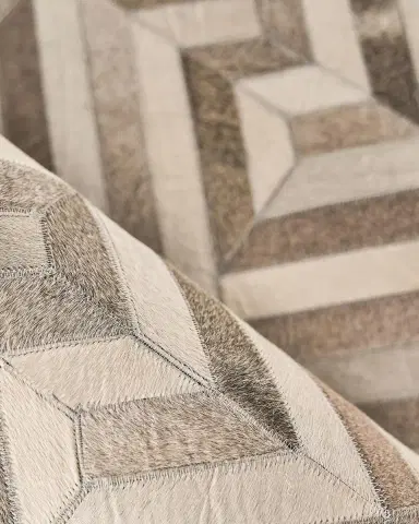 Exquisite Rugs Cityscape Hairhide Rug | Thumbnail 4 Exquisite Rugs Cityscape Hairhide Rug | Thumbnail 4