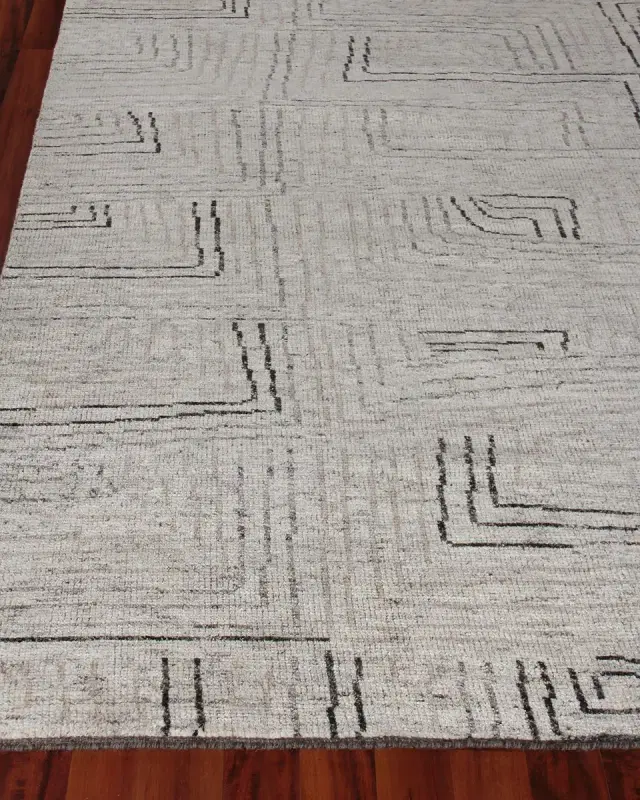 Exquisite Rugs Balon Hand-Knotted Rug