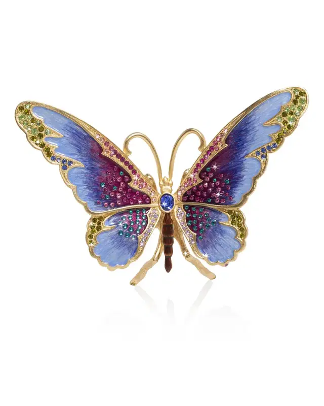 Jay Strongwater Large Butterfly Figurine