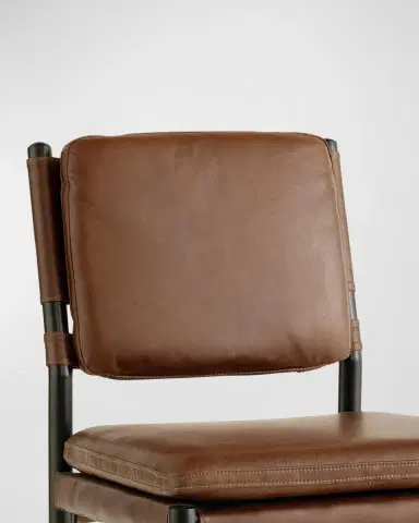 Regina Andrew Nash Leather 29.5" Bar Stool | Thumbnail 2 Regina Andrew Nash Leather 29.5" Bar Stool | Thumbnail 2