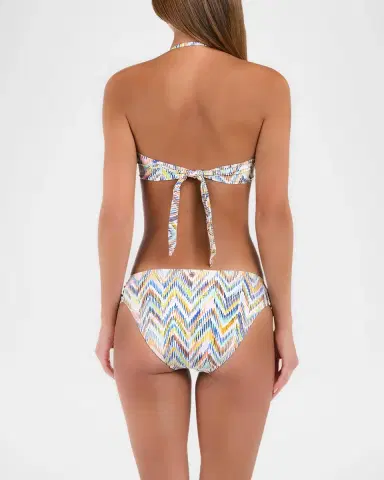 Sunshine 79 Soul Twist Bandeau Bikini Top | Thumbnail 3