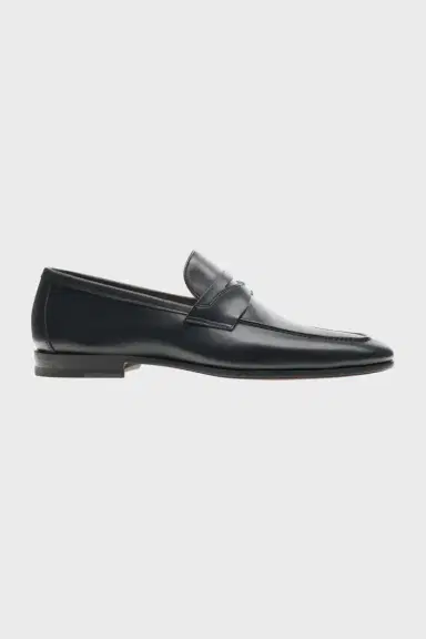 Magnanni Men's Sasso Leather Penny Loafers | Thumbnail 3