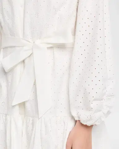 Shoshanna Andi Flounce Eyelet Mini Dress | Thumbnail 5 Shoshanna Andi Flounce Eyelet Mini Dress | Thumbnail 5