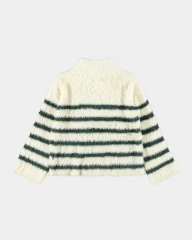 Molo Girl's Govina High-Neck Striped Sweater, Size 3-6 | Thumbnail 3