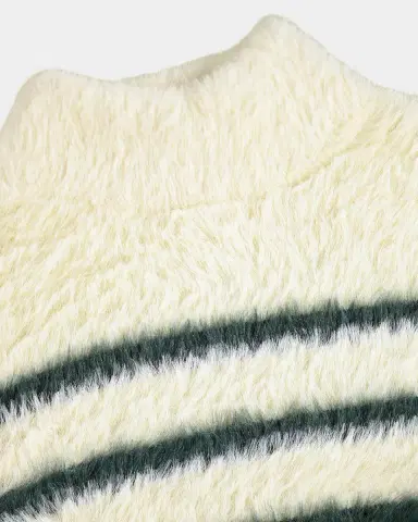 Molo Girl's Govina High-Neck Striped Sweater, Size 3-6 | Thumbnail 4