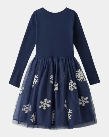 Molo Girl's Cyrus Sequined Tulle & Jersey Dress, Size 7-12 | Thumbnail 3