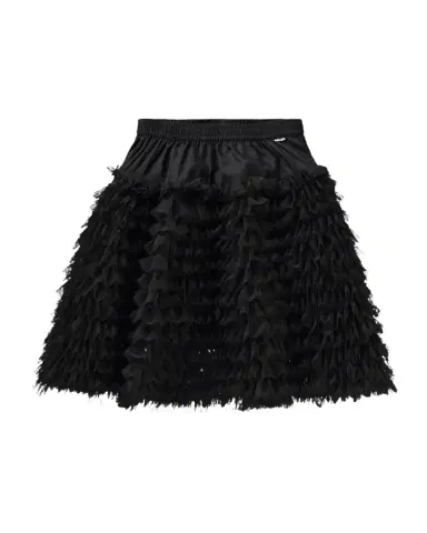 Molo Girl's Blissus Ruffled Tulle Midi Skirt, Size 3-6 | Thumbnail 1