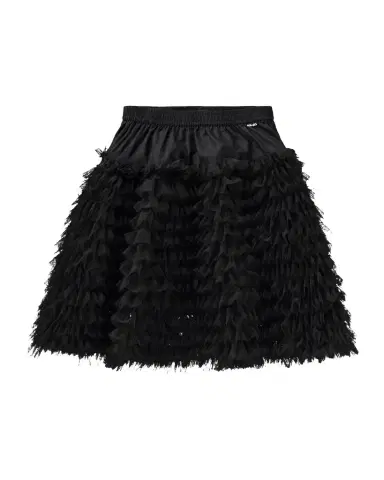 Molo Girl's Blissus Ruffled Tulle Midi Skirt, Size 7-12 | Thumbnail 1
