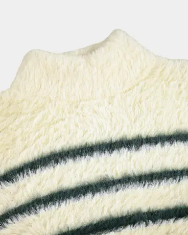 Molo Girl's Govina High-Neck Striped Sweater, Size 7-12 | Thumbnail 3