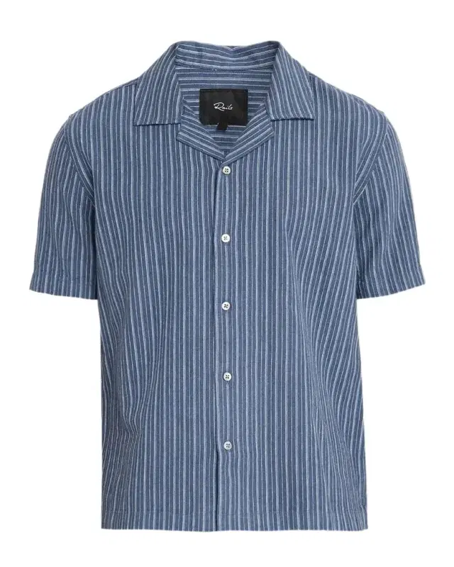 RAILS Men's Ely Multi-Stripe Short-Sleeve Shirt