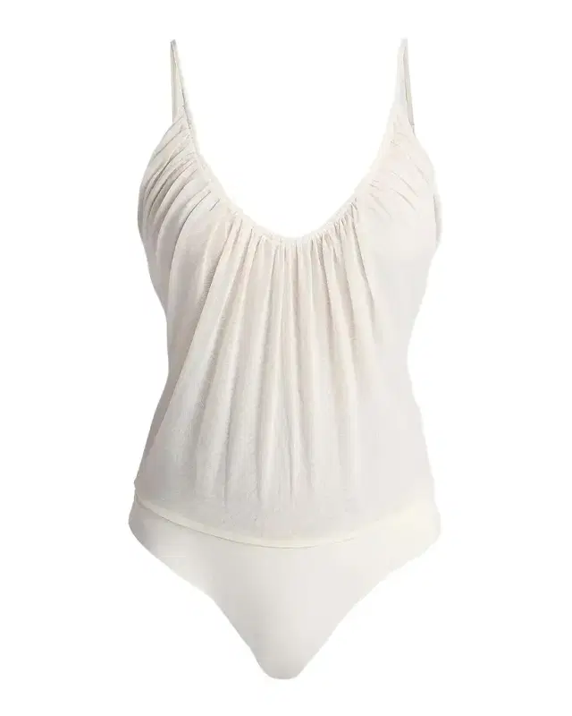 L'AGENCE Gelina Ruched Bodysuit