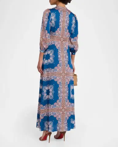 MISA Los Angeles Farrah Printed Maxi Dress | Thumbnail 3