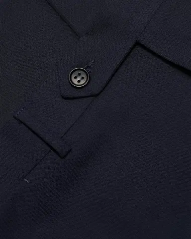 Canali Men's Wool Stretch Straight-Leg Trousers | Thumbnail 6