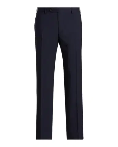 Canali Men's Wool Stretch Straight-Leg Trousers | Thumbnail 1
