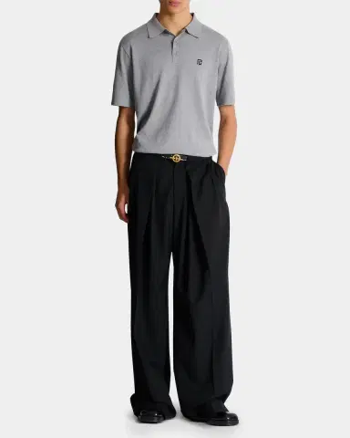 Youngblood Mineral Cosmetics Logo Silk-Cotton Polo Shirt | Thumbnail 2
