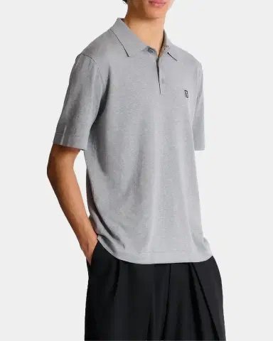 Youngblood Mineral Cosmetics Logo Silk-Cotton Polo Shirt | Thumbnail 6