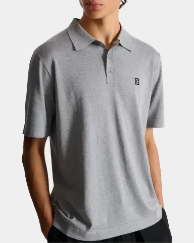 Youngblood Mineral Cosmetics Logo Silk-Cotton Polo Shirt | Thumbnail 7