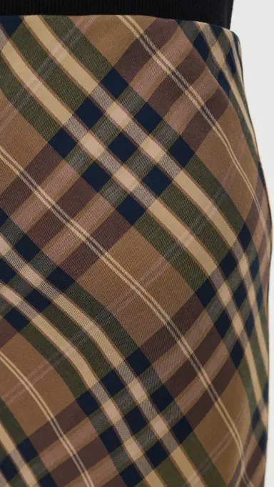 Joe's Jeans The Ines Midi Skirt Camel Plaid | Thumbnail 6 Joe's Jeans The Ines Midi Skirt Camel Plaid | Thumbnail 6