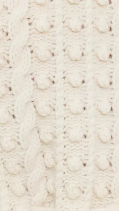 Zimmermann Valiant Wool Bauble Sweater Cream | Thumbnail 6
