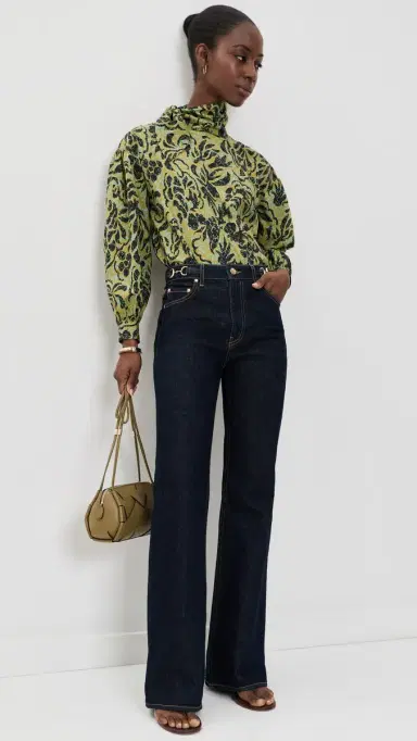 Ulla Johnson Pastel Long Sleeve Cotton Blouse | Thumbnail 5