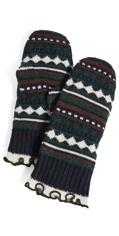 Sea Patton Knit Mittens | Thumbnail 1