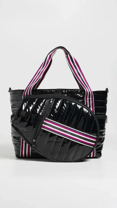 Think Royln Tennis Bag Black Patent | Thumbnail 2