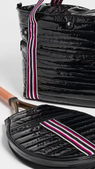 Think Royln Tennis Bag Black Patent | Thumbnail 5
