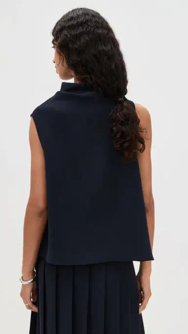 Vince A-Line Asymmetrical Draped Top | Thumbnail 3
