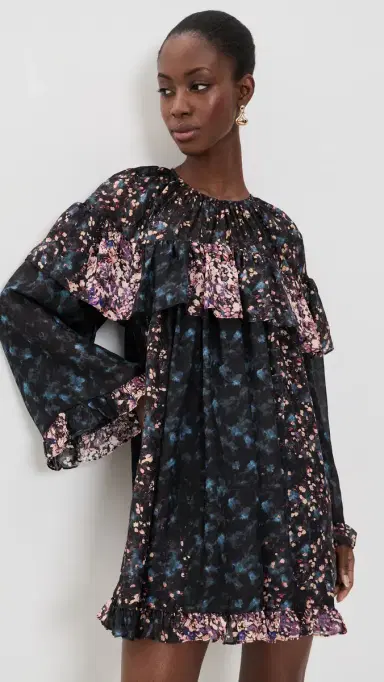 Ulla Johnson Lune Silk Mini Dress | Thumbnail 2