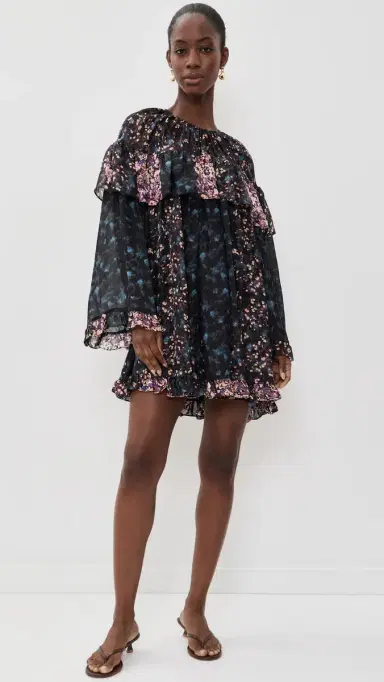 Ulla Johnson Lune Silk Mini Dress | Thumbnail 5