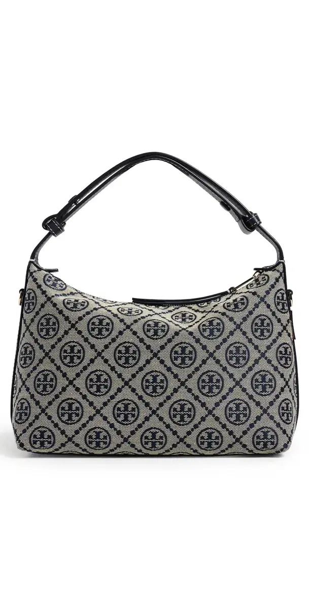 Tory Burch Mellow T Monogram Shoulder Bag Tory Navy One Size