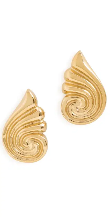 Heaven Mayhem Capri Earrings Gold One Size | Thumbnail 1