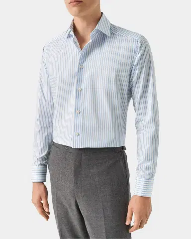 Eton Men's Striped Cotton Contemporary-Fit Shirt | Thumbnail 3