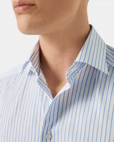 Eton Men's Striped Cotton Contemporary-Fit Shirt | Thumbnail 4