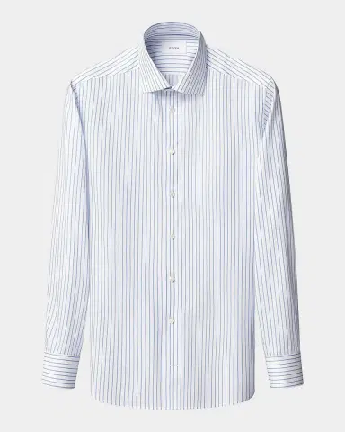 Eton Men's Striped Cotton Contemporary-Fit Shirt | Thumbnail 6
