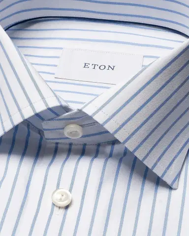 Eton Men's Striped Cotton Contemporary-Fit Shirt | Thumbnail 7