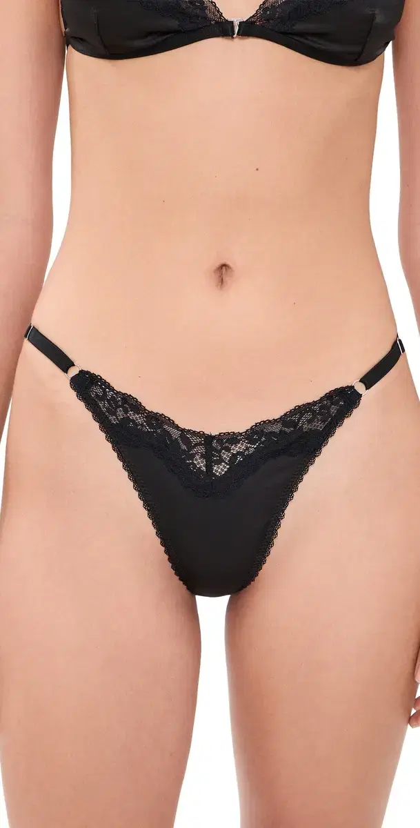 Kat the Label adie Thong Black