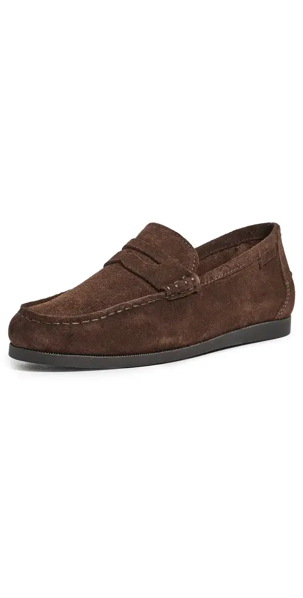 Penny Loafers Suede Cocoa