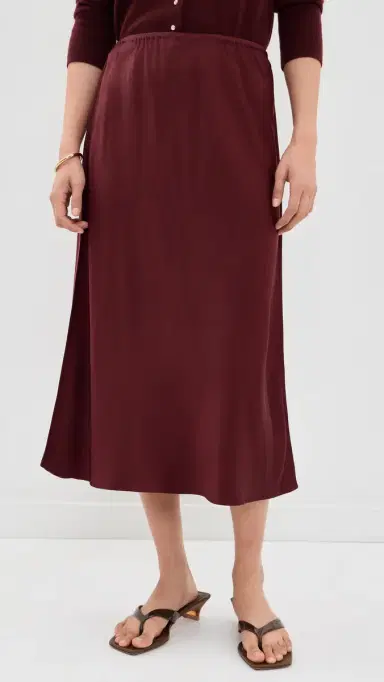 Vince Pull On lip Skirt Black Rose | Thumbnail 3