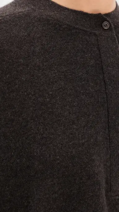 Le Kasha Bulgan Cashmere Sweater Chocolate One Size | Thumbnail 6