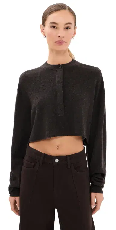 Le Kasha Bulgan Cashmere Sweater Chocolate One Size | Thumbnail 1