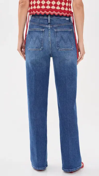 Mother Petite Lil Patch Maven Sneak Jeans | Thumbnail 3 Mother Petite Lil Patch Maven Sneak Jeans | Thumbnail 3