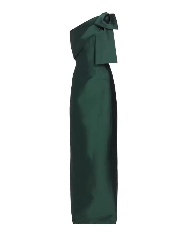 SACHIN BABI Bonnie One-Shoulder Satin Column Gown