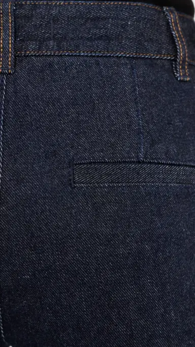 Tibi Indigo Denim Pat Jeans Dark Denim | Thumbnail 6